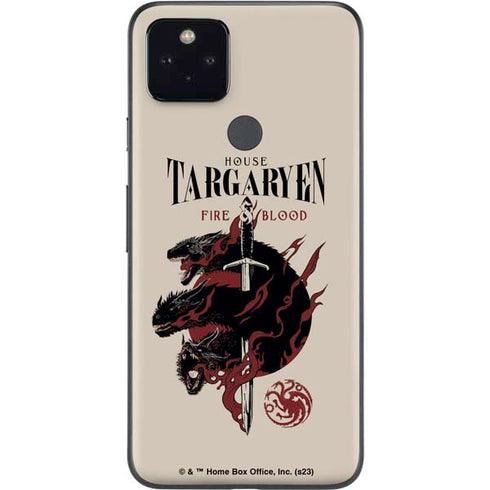 Game of Thrones: Fire & Blood Google Pixel 4a 5G Skin